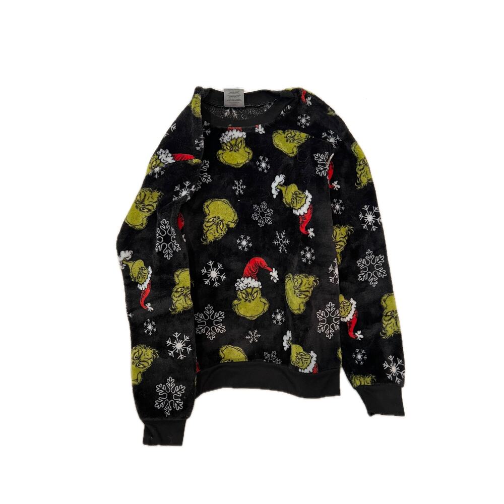 The Grinch Fleece Pullover Sweatshirt Womans 3-5